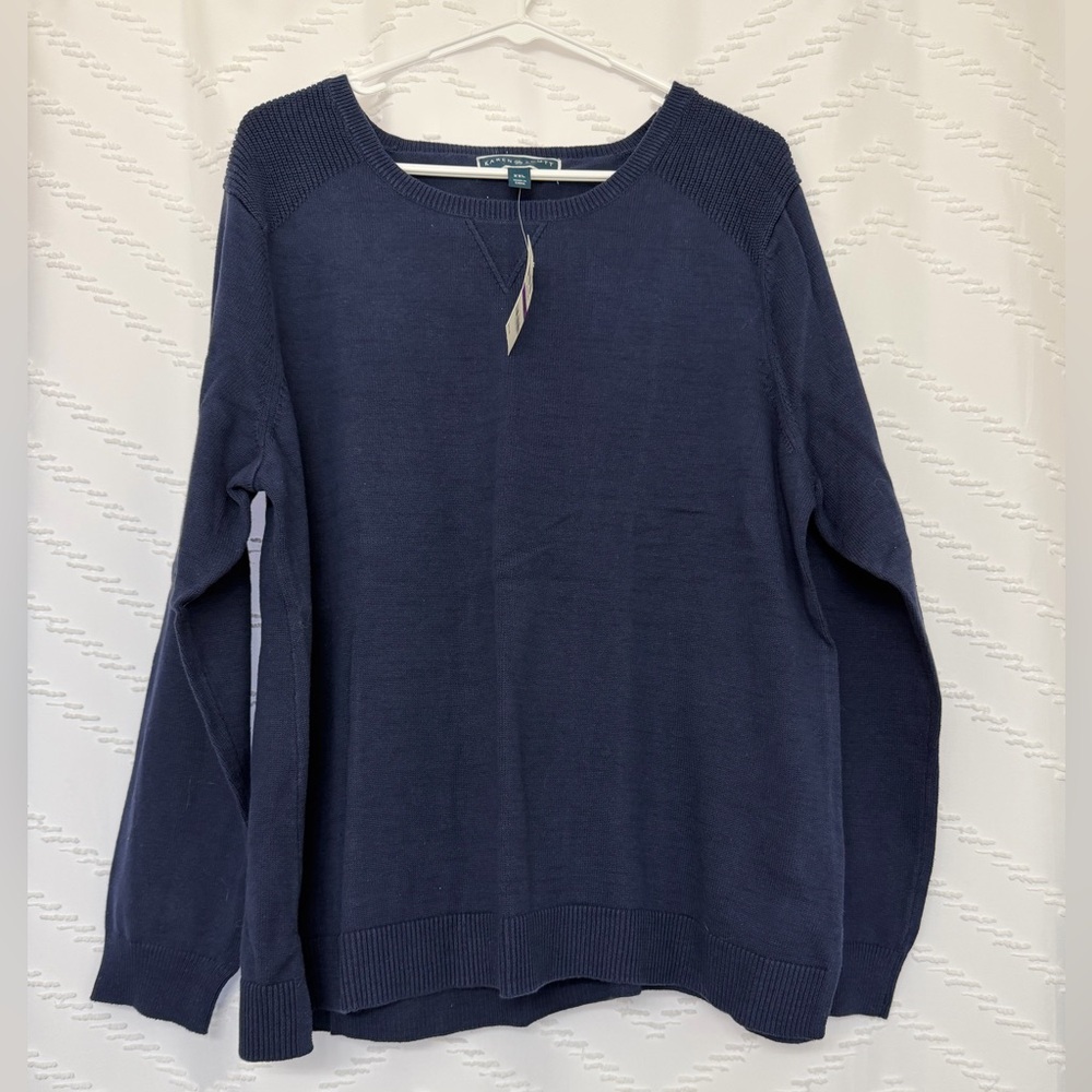 Karen Scott Navy Blue Women's Sweater